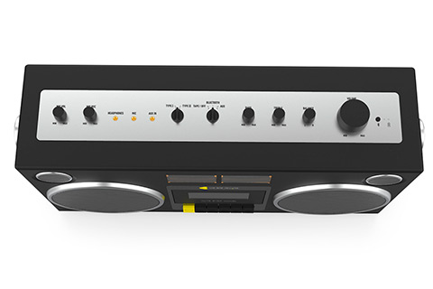 We Are Rewind Portable Bluetooth Speaker and Cassette Player