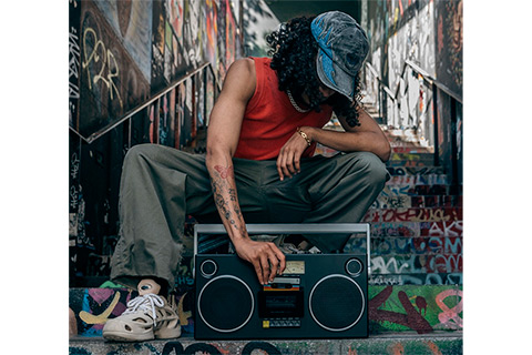 We Are Rewind Portable Bluetooth Speaker and Cassette Player - Lifestyle