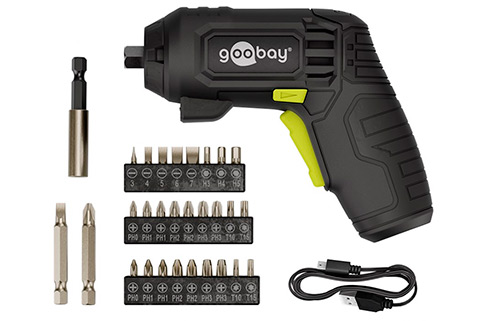 Mini Cordless Screwdriver Set - 31 Pcs