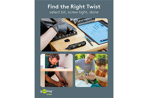 Mini Cordless Screwdriver Set - 28 Pcs