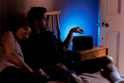 Pure Classic Aura Portable Speaker with Bluetooth - Walnut - Lifestyle