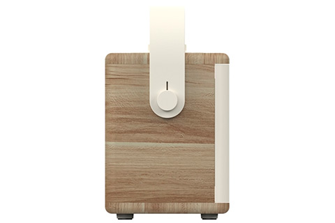 Pure Classic Aura Portable Speaker with Bluetooth - White Oak