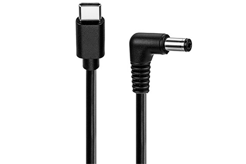 USB-C to Angled DC Cable (5,5 x 2,5 mm)