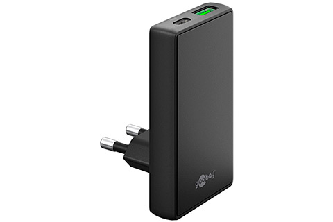 Dual USB-C Charger (2x35W PD) - Black