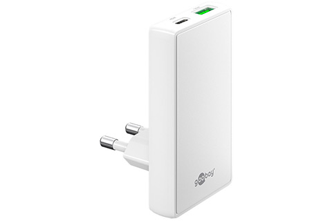 Dual USB-C Charger (2x35W PD) - White