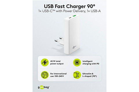 Dual USB-C Charger (2x35W PD) - Lifestyle