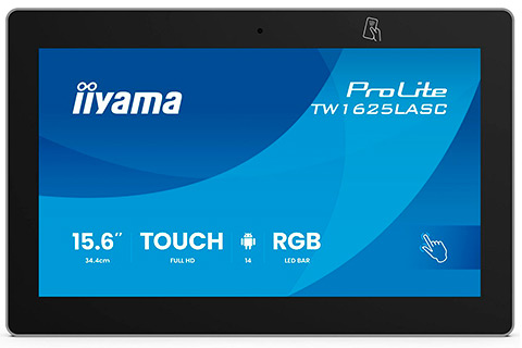 iiyama PCAP 10pt touch screen with Android l 15,6