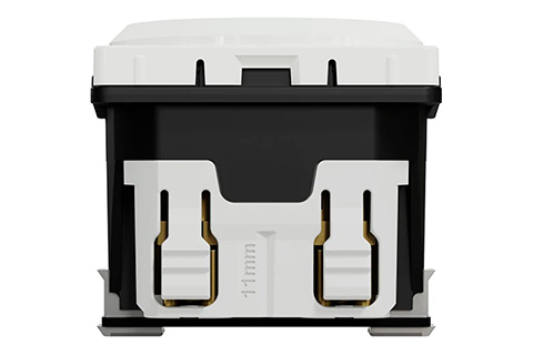 LK One Dual USB Charger Type C+C (21W / 2.3A) - White