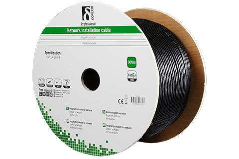S/FTP CAT6 Outdoor Network Cable l 305 meter