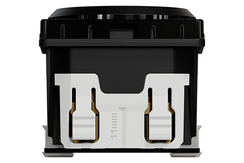 LK One Dual USB Charger Type C+C (21W / 2.3A) - Black