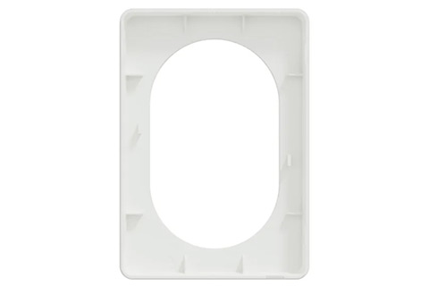 LK One Design frame, 1.5 module - White