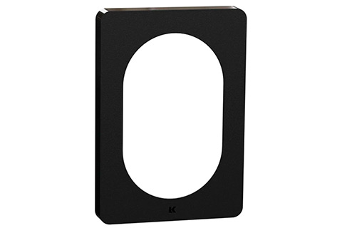 LK One Design frame, 1.5 module - Black