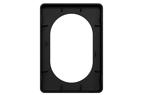 LK One Design frame, 1.5 module - Black