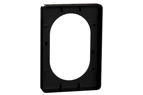 LK One Design frame, 1.5 module - Black
