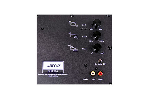 Jamo Sub 210 Subwoofer - Back