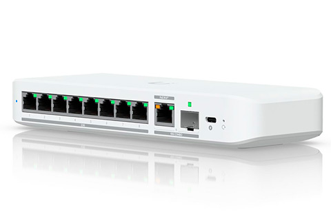 UniFi Flex network switch, 8 port