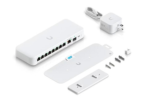 Ubiquiti UniFi Flex network switch, 8 port