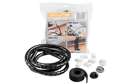 Cable Organizer Set Desk l Black