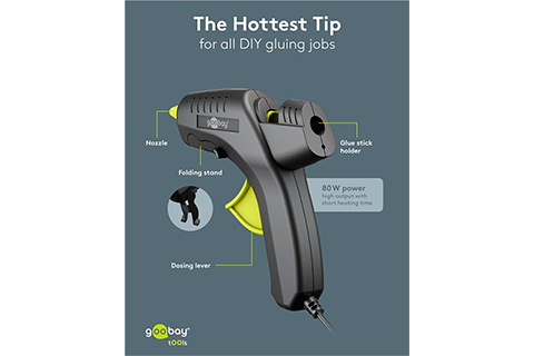 Hot Glue Gun Premium (80W)