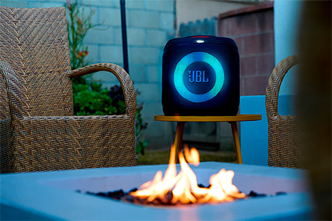 JBL PartyBox Encore Essential 2 Party Speaker with Microphone - Lifestyle