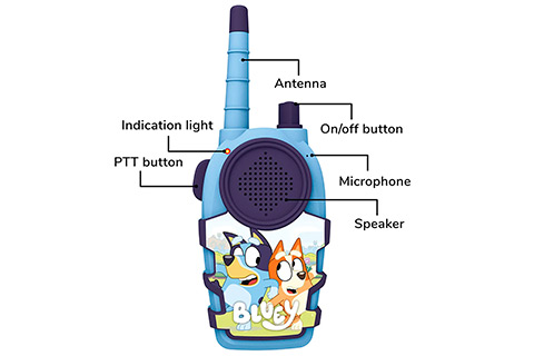 OTL Bluey Walkie-Talkie (150 meter)