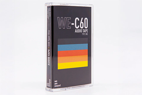 We Are Rewind WE-C60 Blank Cassette Tape