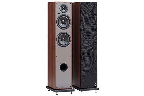 Horus 11F BT HDMI Floorstanding Speaker - Walnut