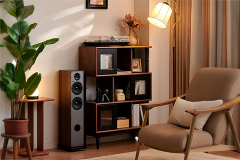 Elipson Horus 11F BT HDMI Floorstanding Speaker - Lifestyle