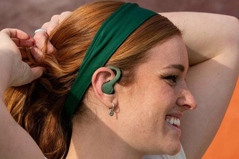 JLab Audio Go Air Sport wireless earbuds, green