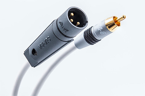 SUPRA SUBLINK RCA - XLR/M | White