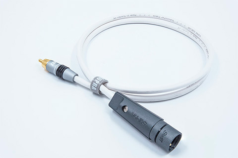 SUPRA SUBLINK RCA - XLR/M | White