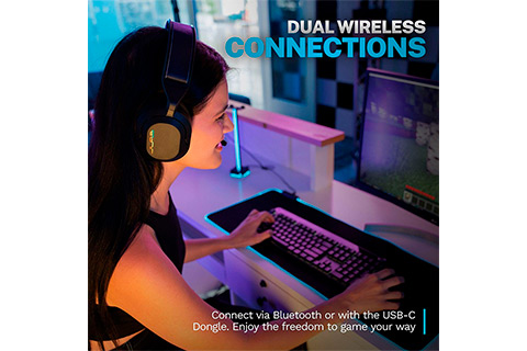 JLab Audio Nightfall Gaming Wireless Headset - Lifestyle