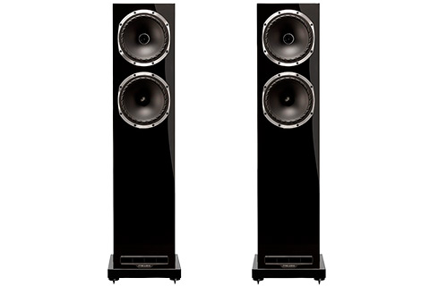 F502S Floor Speaker - Black High Gloss
