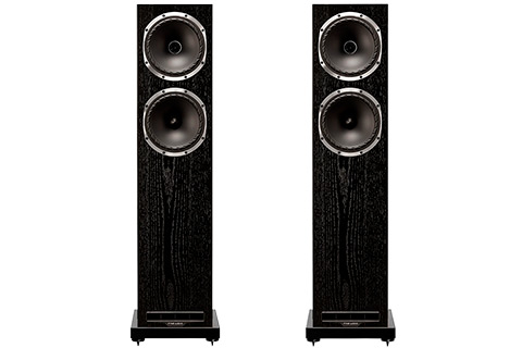 Fyne Audio F502S Floor Speaker - Black Oak