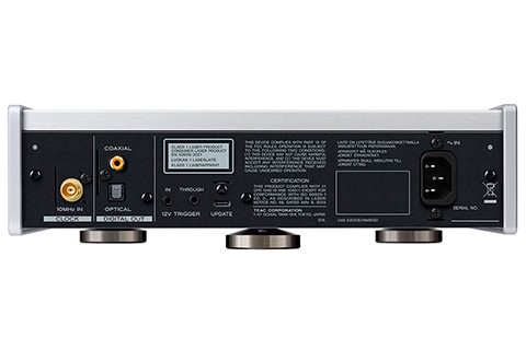 Teac PD-507T CD-Transport - Silver - Back