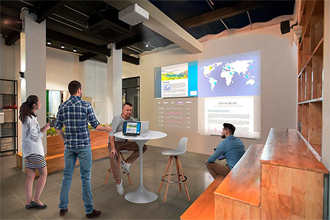 Epson EB-720U Full HD Projector (3LCD) - Lifestyle