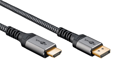 Displayport 2.0 / 2.1 til HDMI cable (Displayport 2.0 / 2.1 til HDMI cable)