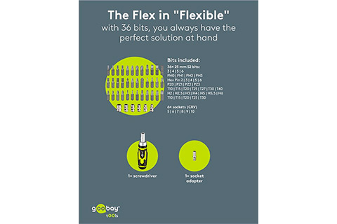 Screwdriver set - 43 pcs. Bit Set - Lifestyle