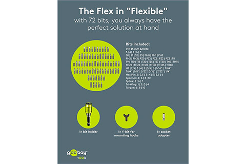 Bit holder set - 72 pcs. - Lifestyle