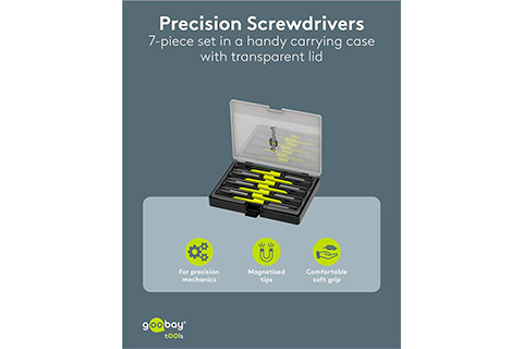 Precision Screwdriver set - 7 pcs. - Lifestyle