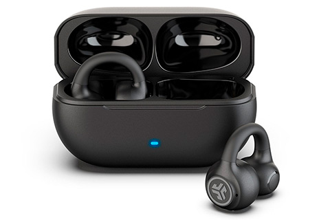 JLab Audio Flex True Wireless On-Ear Earphones - Black