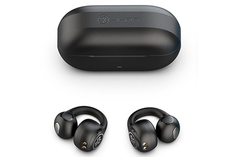 JLab Audio Flex True Wireless On-Ear Earphones - Black