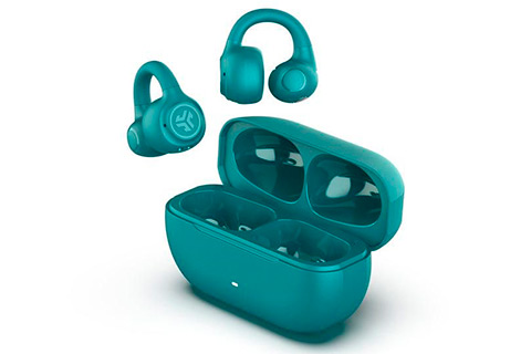 JLab Audio Flex True Wireless On-Ear Earphones - Teal