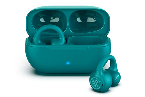 JLab Audio Flex True Wireless On-Ear Earphones - Teal