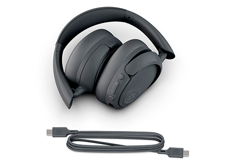 JLab Audio Lux ANC Wireless Around-ear Headphones - Graphite