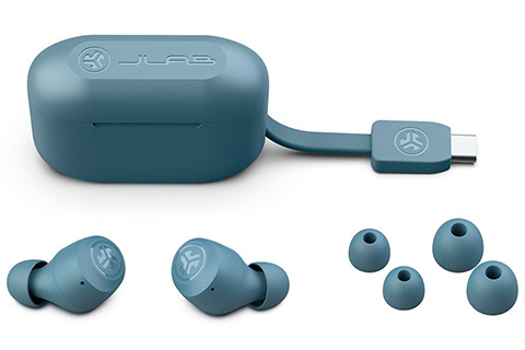 JLab Audio Go Air Pop Wireless Earbuds - Slate