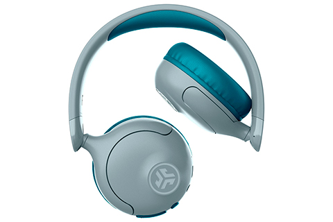 JLab Audio JBuddies Studio Pop Wireless Kids Headphones | 6+ (85dB - 95dB) - Teal