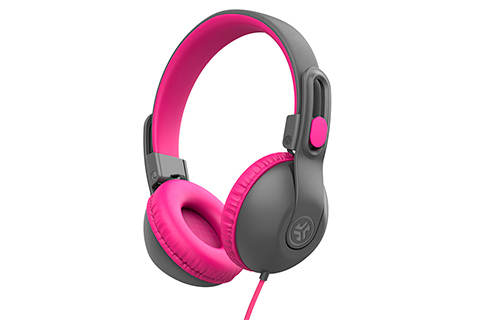 JLab Audio JBuddies Studio 2 Wired Headphones - Pink