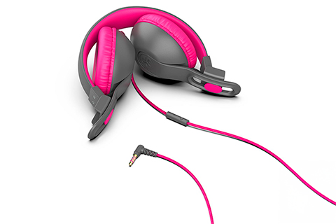 JLab Audio JBuddies Studio 2 Wired Headphones - Pink