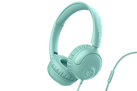 JLab Audio Studio 2 Wired On-Ear Headphones - Mint